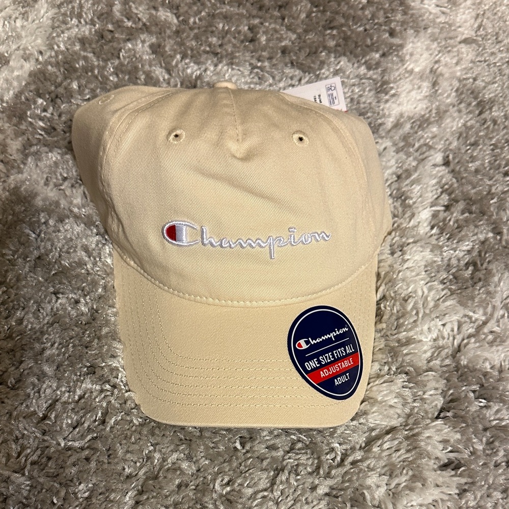 Champion Tan Adjustable Cap